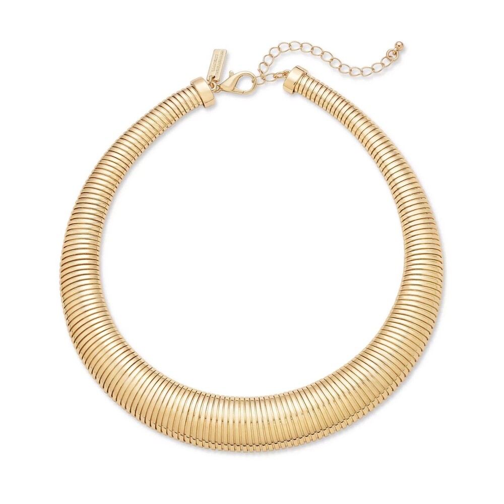 I.N.C. International Concepts Gold-Tone Omega Chain Collar Necklace 17" + 3" Ext
